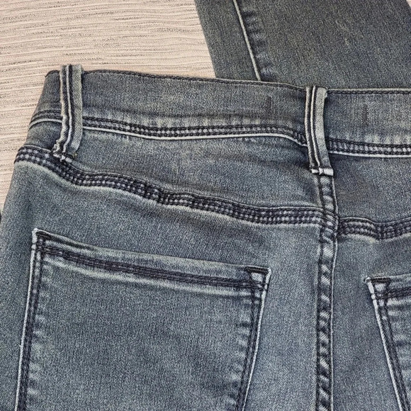 FREE PEOPLE Women's Dark Wash Low Rise Skinny Jeans 25 - Picture 8 of 14